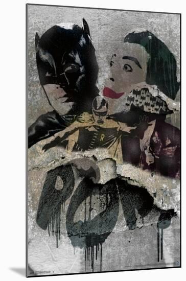 DC Comics - Batman - Grunge-Trends International-Mounted Poster