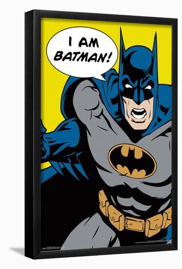 DC Comics - Batman - I Am Batman-Trends International-Framed Poster