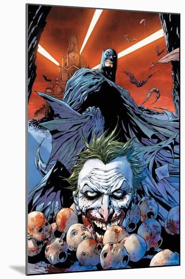 DC Comics Batman - Joker and Doll Heads-Trends International-Mounted Poster