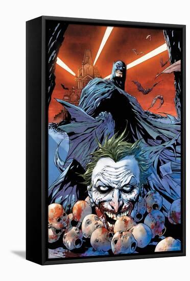 DC Comics Batman - Joker and Doll Heads-Trends International-Framed Stretched Canvas