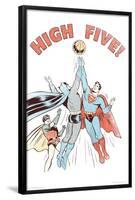 DC Comics - Batman - Robin - Superman - High Five-Trends International-Framed Poster