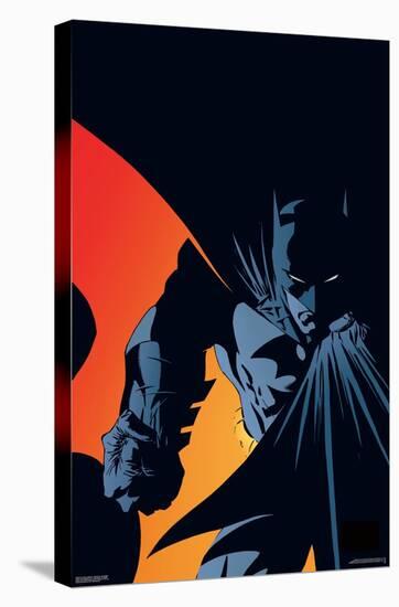 DC Comics Batman - Shadows and Orange-Trends International-Stretched Canvas