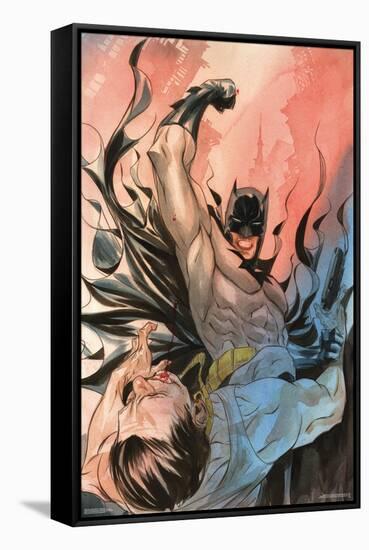 DC Comics Batman - Uppercut-Trends International-Framed Stretched Canvas