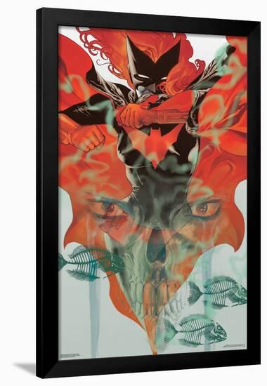 DC Comics Batwoman - Skeleton Cover-Trends International-Framed Poster