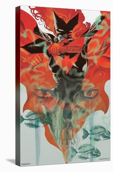 DC Comics Batwoman - Skeleton Cover-Trends International-Stretched Canvas