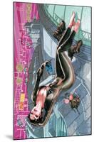 DC Comics Catwoman - Skyscraper Relaxing-Trends International-Mounted Poster