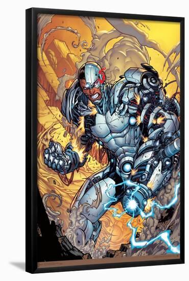 DC Comics - Cyborg - Battle-Trends International-Framed Poster