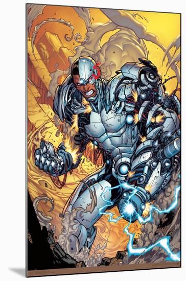 DC Comics - Cyborg - Battle-Trends International-Mounted Poster