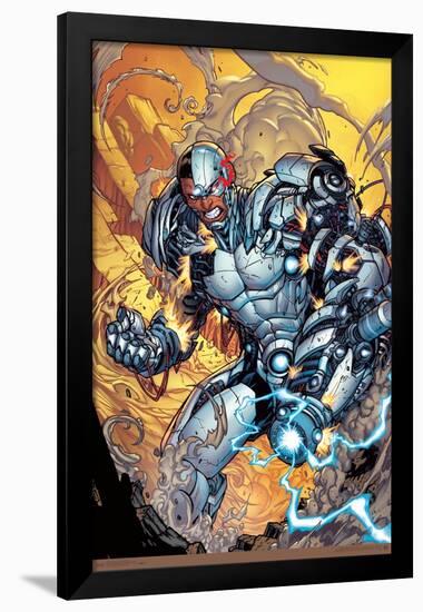 DC Comics - Cyborg - Battle-Trends International-Framed Poster