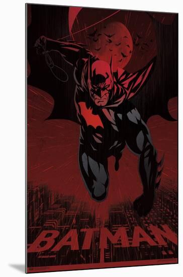 DC Comics: Dark Artistic - Batman-Trends International-Mounted Poster