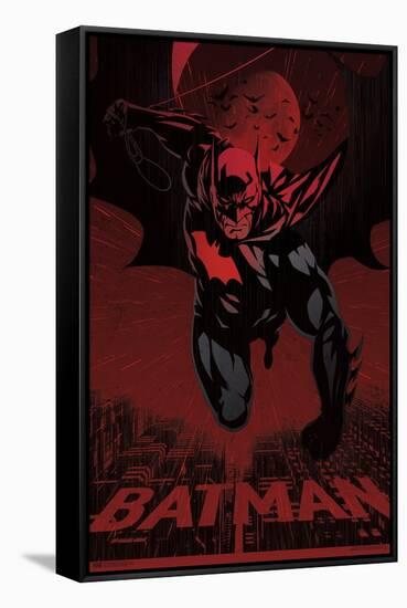 DC Comics: Dark Artistic - Batman-Trends International-Framed Stretched Canvas