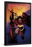 DC Comics: Dark Artistic - Wonder Woman-Trends International-Framed Poster