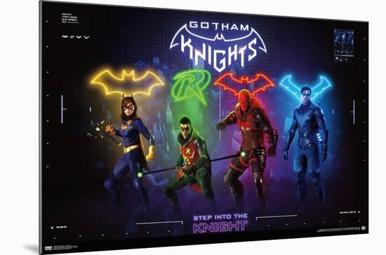 DC Comics Gotham Knights - Characters-Trends International-Mounted Poster