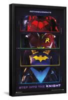 DC Comics Gotham Knights - Chest Emblems-Trends International-Framed Poster