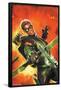 DC Comics - Green Arrow - Explosion-Trends International-Framed Poster