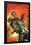 DC Comics - Green Arrow - Explosion-Trends International-Framed Poster