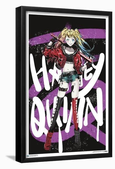 DC Comics - Harley Quinn Anime - Bat-Trends International-Framed Poster