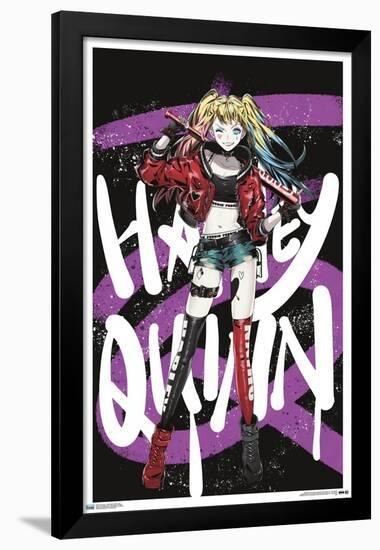 DC Comics - Harley Quinn Anime - Bat-Trends International-Framed Poster