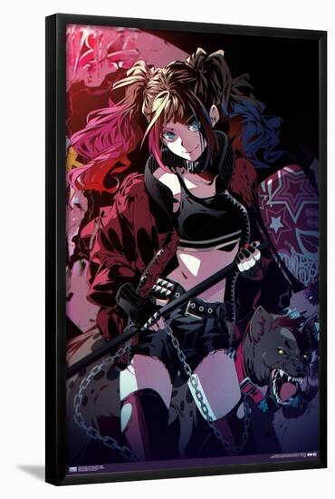 DC Comics - Harley Quinn Anime - Hyena-Trends International-Framed Poster