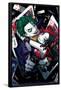 DC Comics - Harley Quinn Anime - Joker Hug-Trends International-Framed Poster