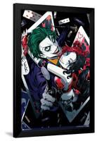 DC Comics - Harley Quinn Anime - Joker Hug-Trends International-Framed Poster