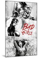 DC Comics - Harley Quinn - Catwoman - Poison Ivy - Bad Girls-Trends International-Mounted Poster