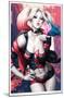 DC Comics - Harley Quinn - Kiss-Trends International-Mounted Poster