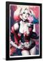 DC Comics - Harley Quinn - Kiss-Trends International-Framed Poster