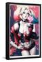 DC Comics - Harley Quinn - Kiss-Trends International-Framed Poster