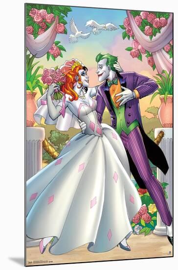 DC Comics - Harley Quinn - Romance-Trends International-Mounted Poster
