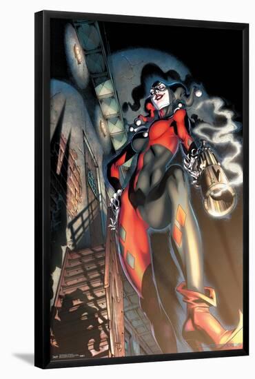 DC Comics - Harley Quinn - Smoking Gun-Trends International-Framed Poster