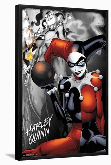 DC Comics - Harley Quinn - The Bomb-Trends International-Framed Poster