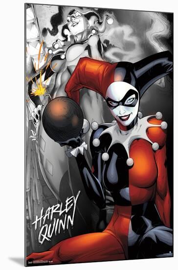 DC Comics - Harley Quinn - The Bomb-Trends International-Mounted Poster