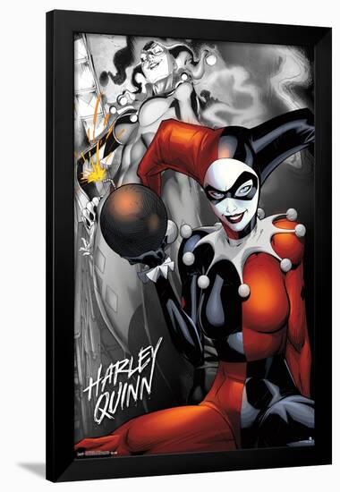 DC Comics - Harley Quinn - The Bomb-Trends International-Framed Poster