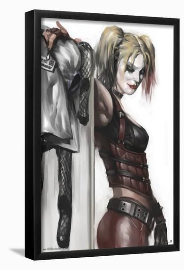DC Comics - Harley Quinn-Trends International-Framed Poster