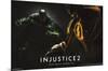 DC Comics - Injustice: Gods Among Us 2 - Batman & The Flash-Trends International-Mounted Poster