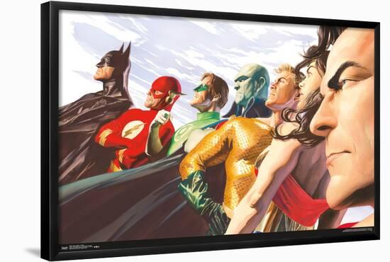 DC Comics - Justice League - Alex Ross - Portrait-Trends International-Framed Poster