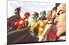 DC Comics - Justice League - Alex Ross - Portrait-Trends International-Mounted Poster