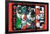 DC Comics - Justice League - Bars-Trends International-Framed Poster