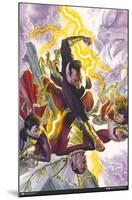 DC Comics Justice League - Black Adam and Shazam-Trends International-Mounted Poster