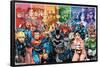 DC Comics - Justice League of America - Group-Trends International-Framed Poster