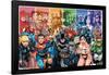 DC Comics - Justice League of America - Group-Trends International-Framed Poster