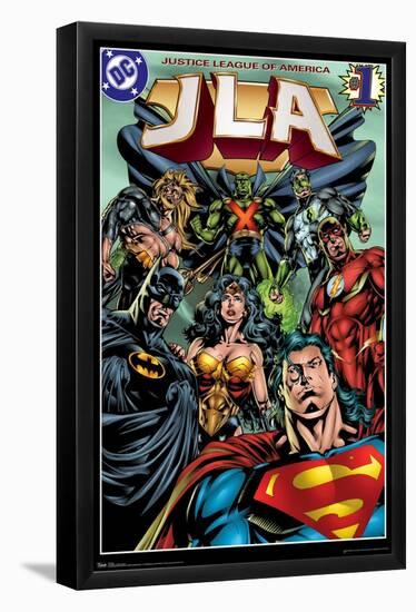 DC Comics - Justice League of America - JLA-Trends International-Framed Poster