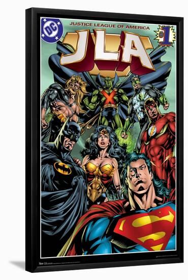 DC Comics - Justice League of America - JLA-Trends International-Framed Poster