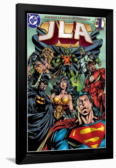 DC Comics - Justice League of America - JLA-Trends International-Framed Poster