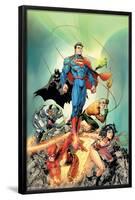 DC Comics - Justice League of America - Unite-Trends International-Framed Poster