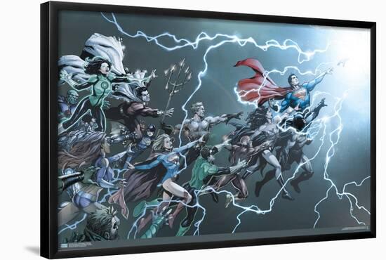 DC Comics - Justice League - Rebirth #1-Trends International-Framed Poster
