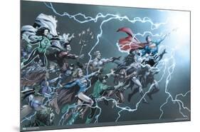 DC Comics - Justice League - Rebirth #1-Trends International-Mounted Poster