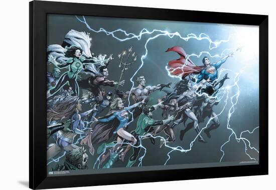 DC Comics - Justice League - Rebirth #1-Trends International-Framed Poster