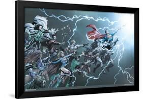 DC Comics - Justice League - Rebirth #1-Trends International-Framed Poster